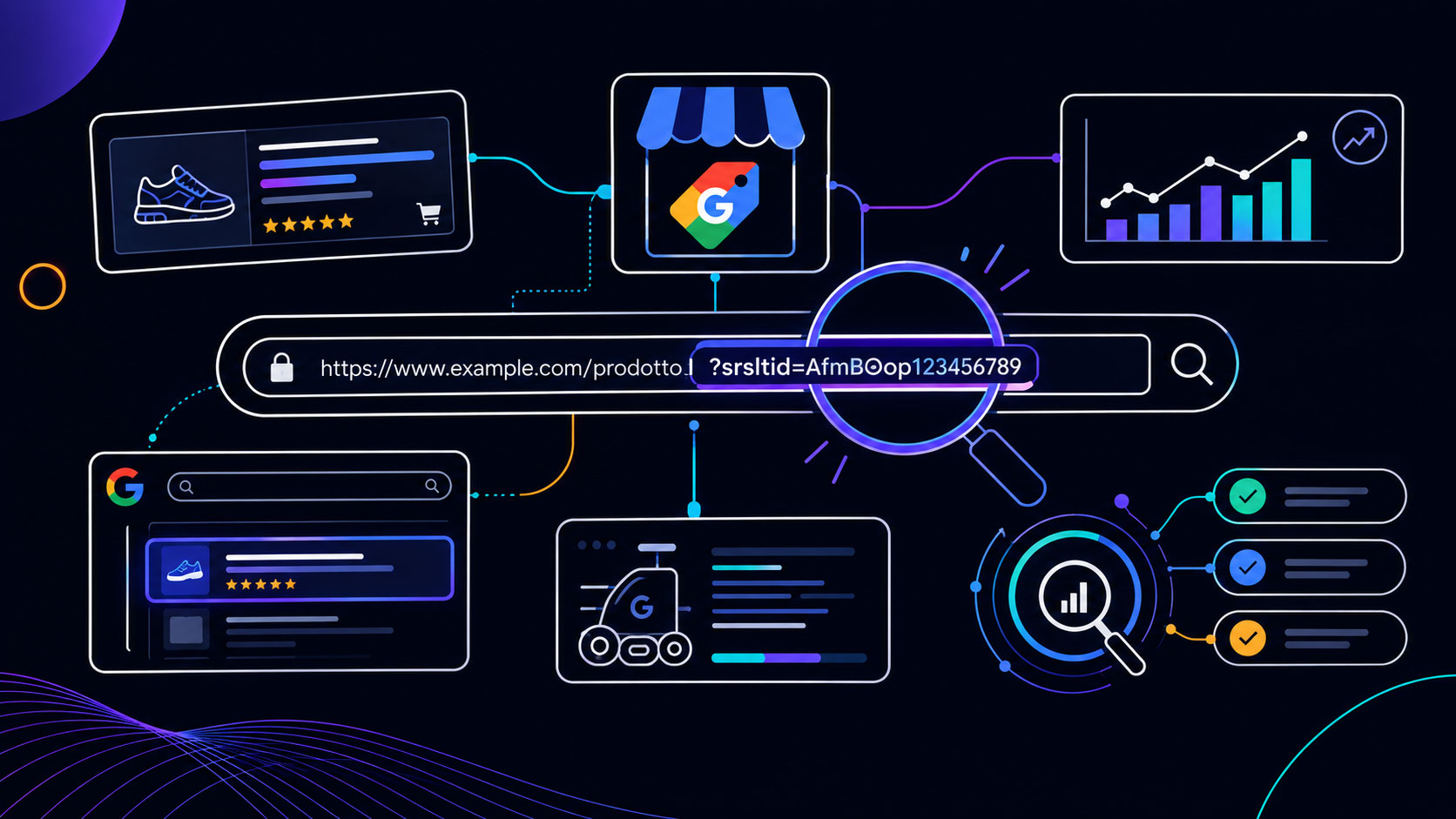 Il parametro srsltid negli URL dei risultati organici di Google